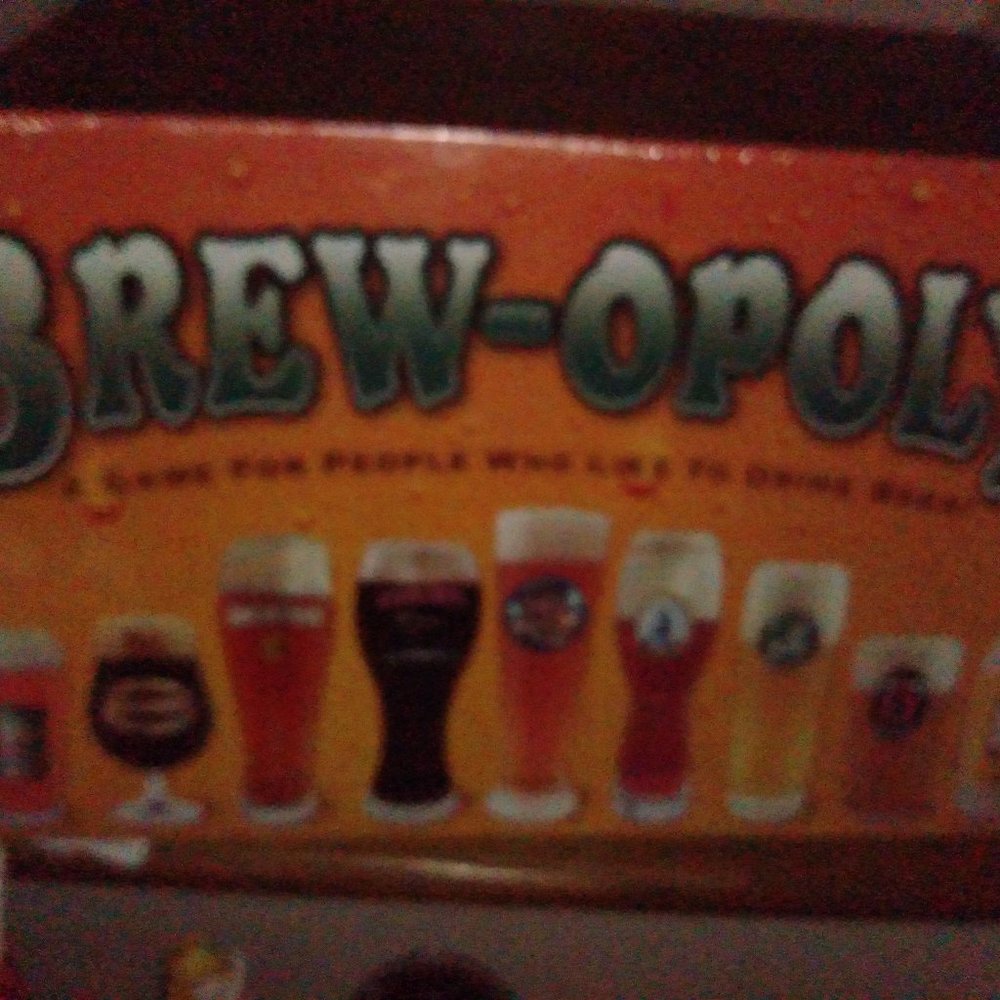 Brew-opoly Board Game Sealed, Party Game, Frat Game, Adult Game